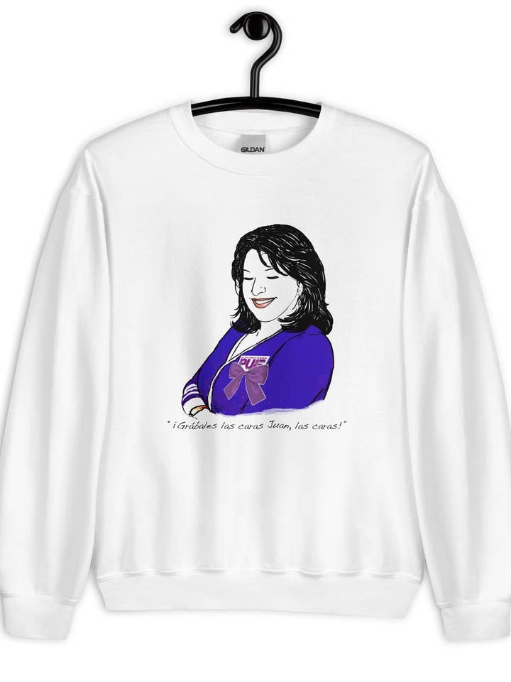 Paloma Cuesta sweatshirt for wholesale by El loco del Pelo Rizo