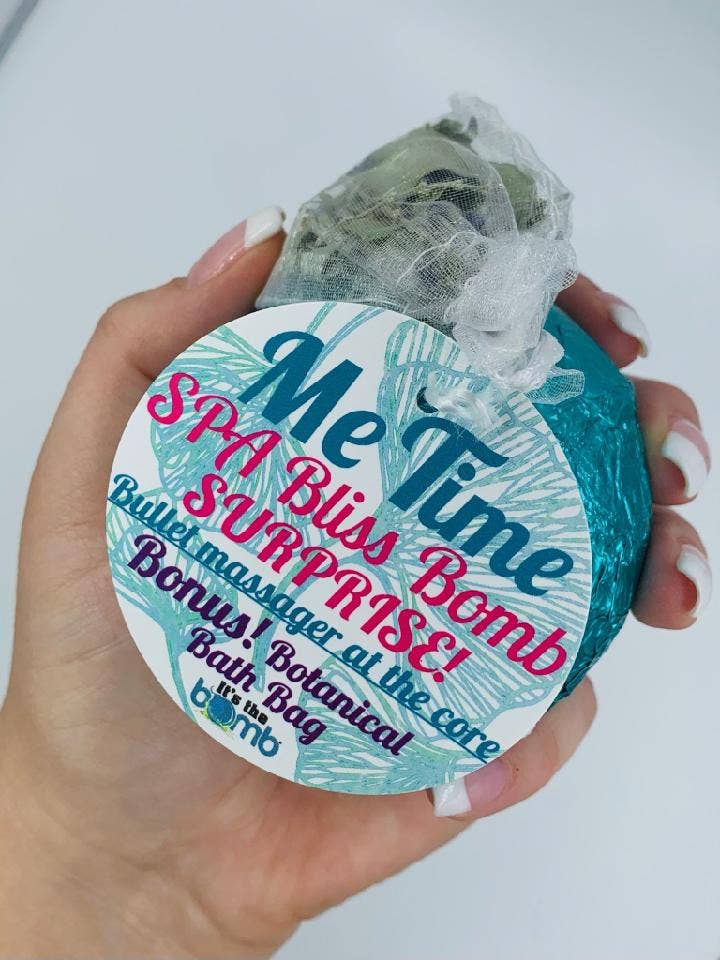 It's the BOMB® - Wholesale Bath Bomb/Fizz - 6 Kink Bath Bomb Surprise SPA Bliss Me Time Bullet Massager2