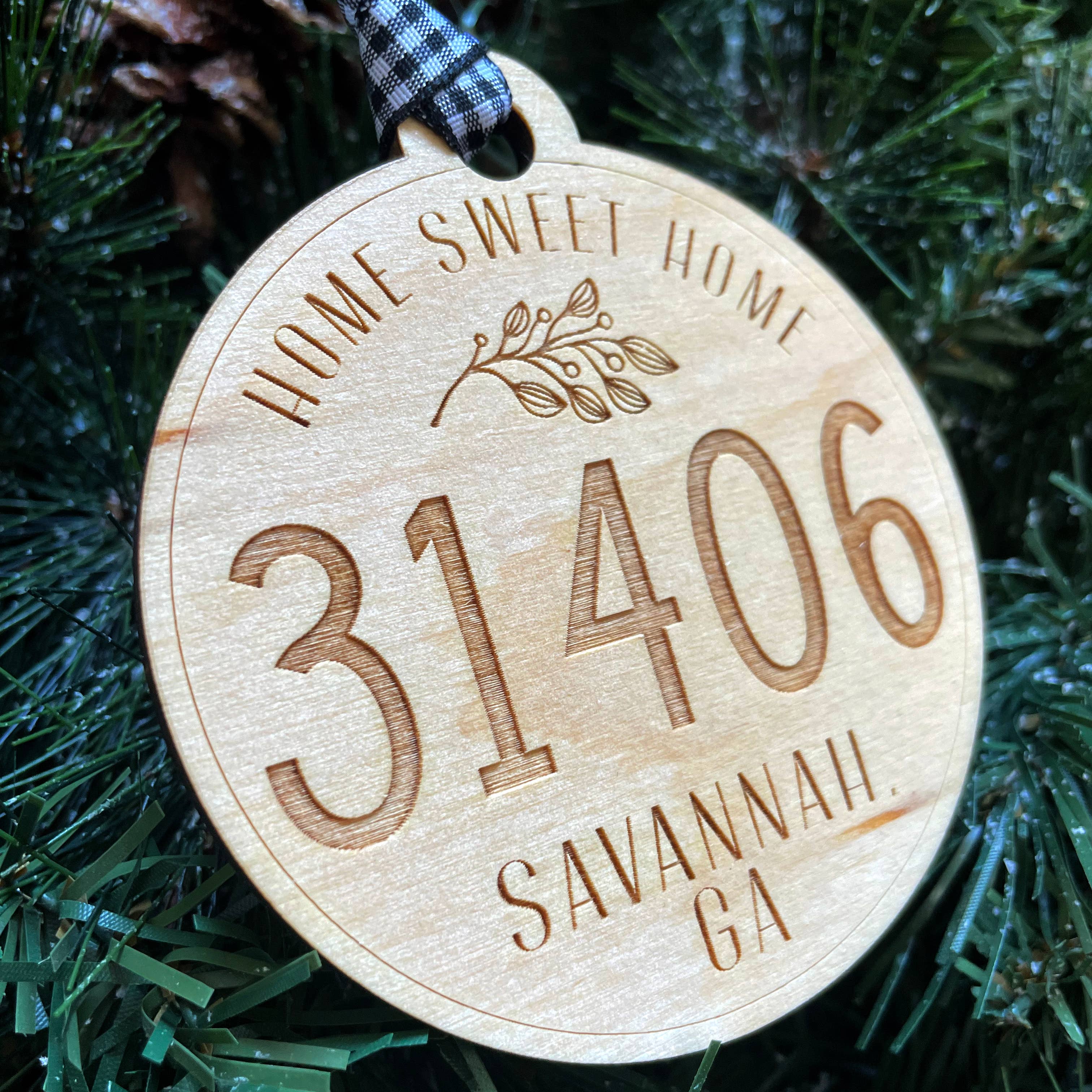 Blue Studio Creative - Wholesale Ornament - Home Sweet Home Ornament With Your Town or Location5