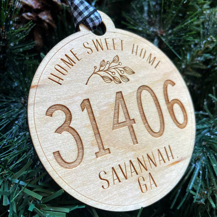 Blue Studio Creative - Wholesale Ornament - Home Sweet Home Ornament With Your Town or Location5