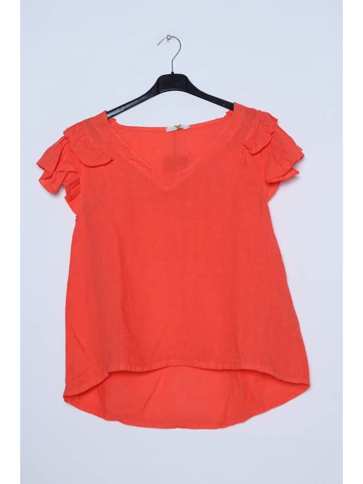 LÉA & LUC - Wholesale Blouse - Women's - 100% Linen Blouse REF. 12019