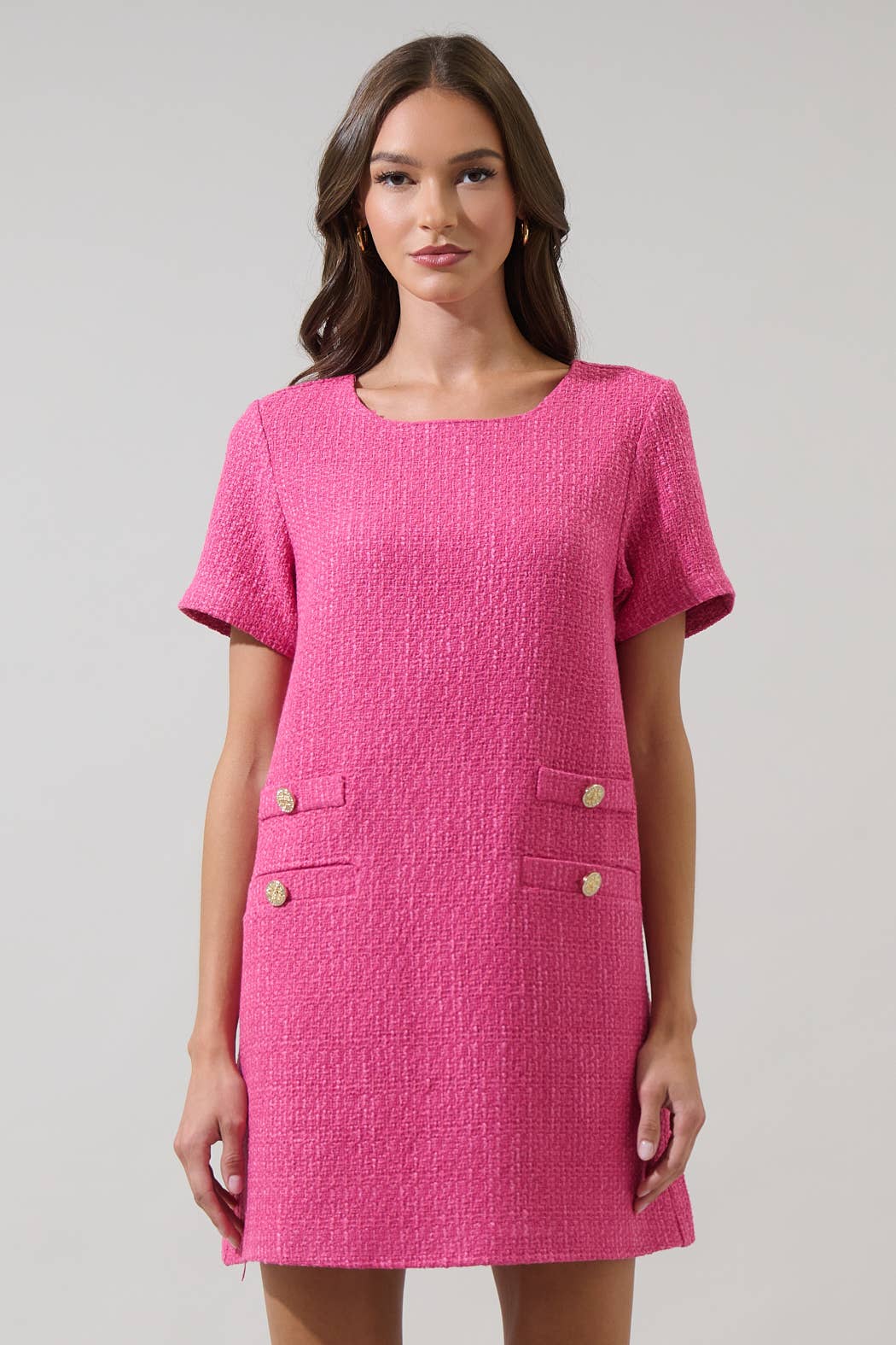 Sugarlips - Vente Robe – femme - Robe Mini Tweed Amaria Kury2