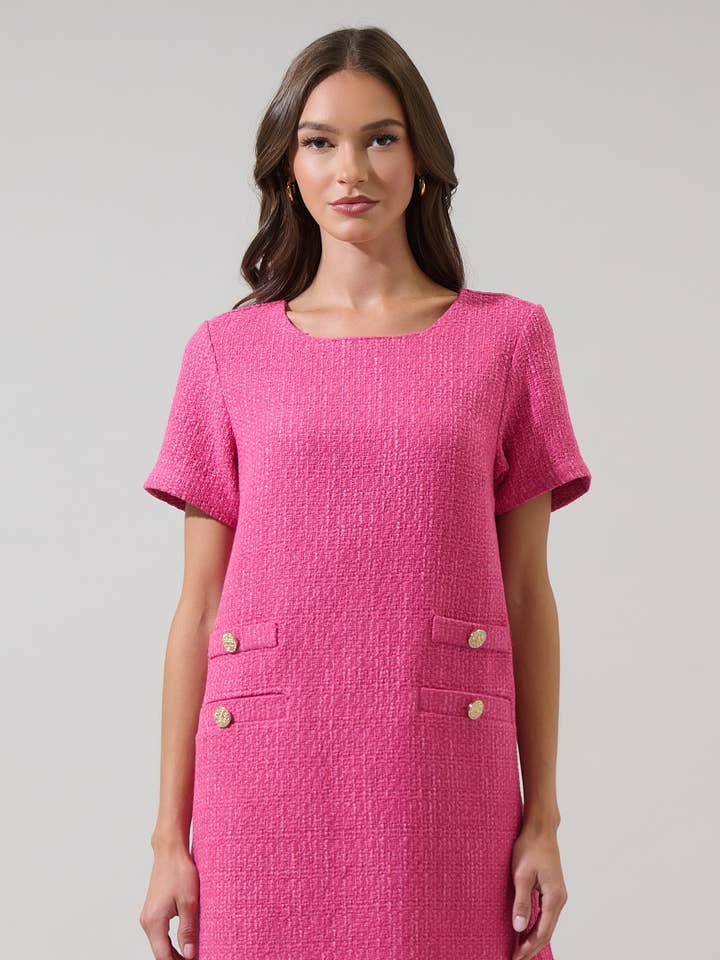 Sugarlips - Wholesale Dress - Women's - Amaria Kury Tweed Mini Dress1