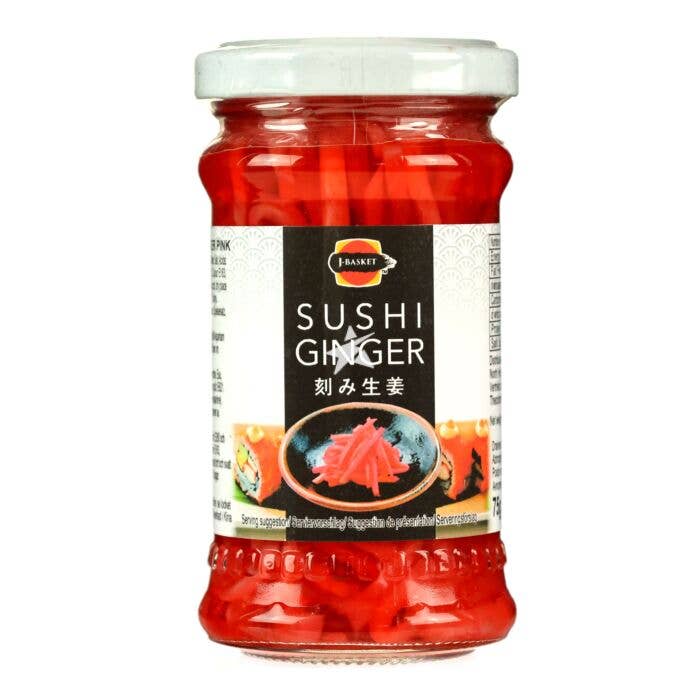 INTERNATIONAL TASTE FOOD SARL - Wholesale Pickled Vegetables - GINGER SUSHI PINK 150G X120