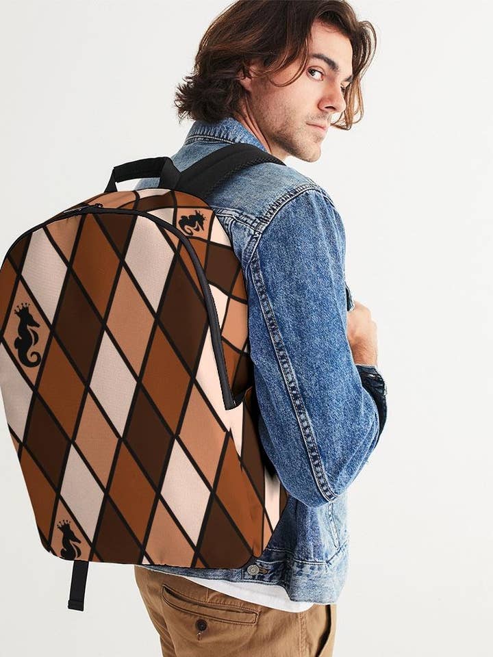 Dwayne Elliott - Zaino grande, colore: Marrone per la vendita all'ingrosso da parte di Dwayne Elliott Collection