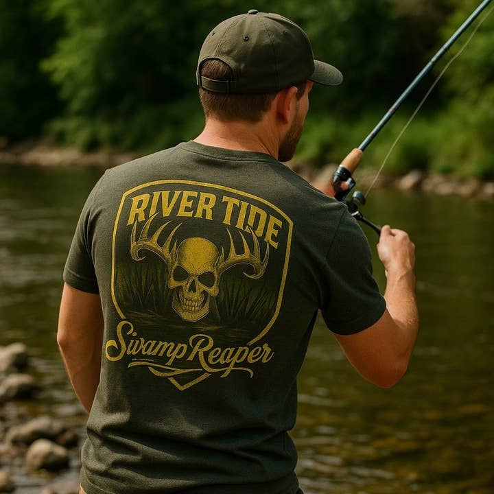 Sumpehøster T-shirt for engroshandel hos River Tide Apparel