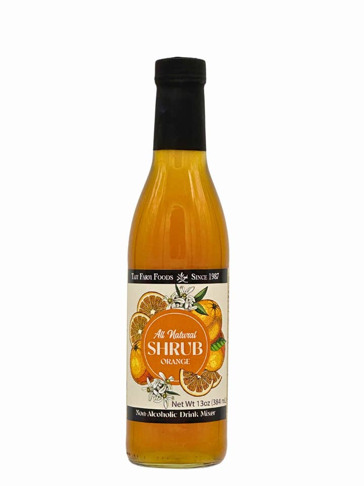Orange Shrub for wholesale by Tait Farm Foods