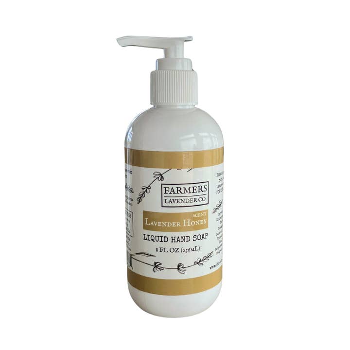 FARMERS Lavender Co. - Wholesale Hand Soap/Wash - Lavender Honey Liquid Hand Soap (Sulfate Free)