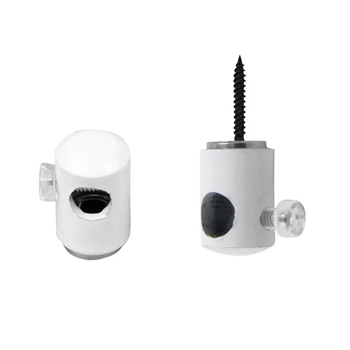 Ledsone - Wholesale Chandelier/Hanging Light - White Pendant Light Cable Hook Lighting Fixture Cord Mounting Clips Organizer~44254