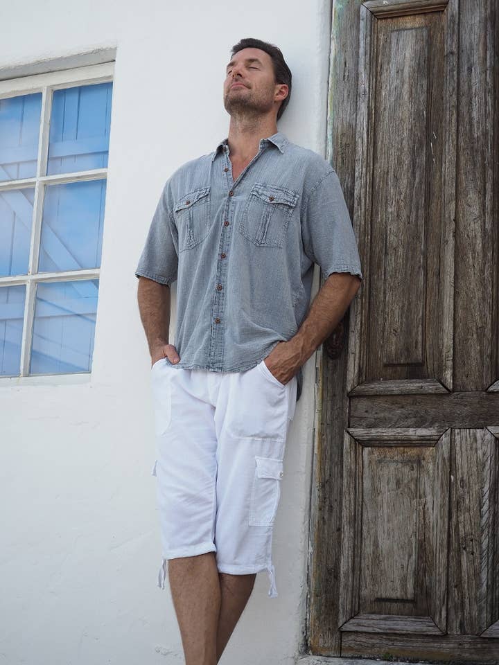 St. John Shorts for wholesale by Cotton Natural