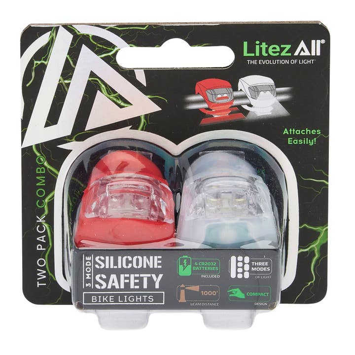 LitezAll - Wholesale Biking Accessories - LitezAll LED Bike Safety Lights Headlight and Tail Light25