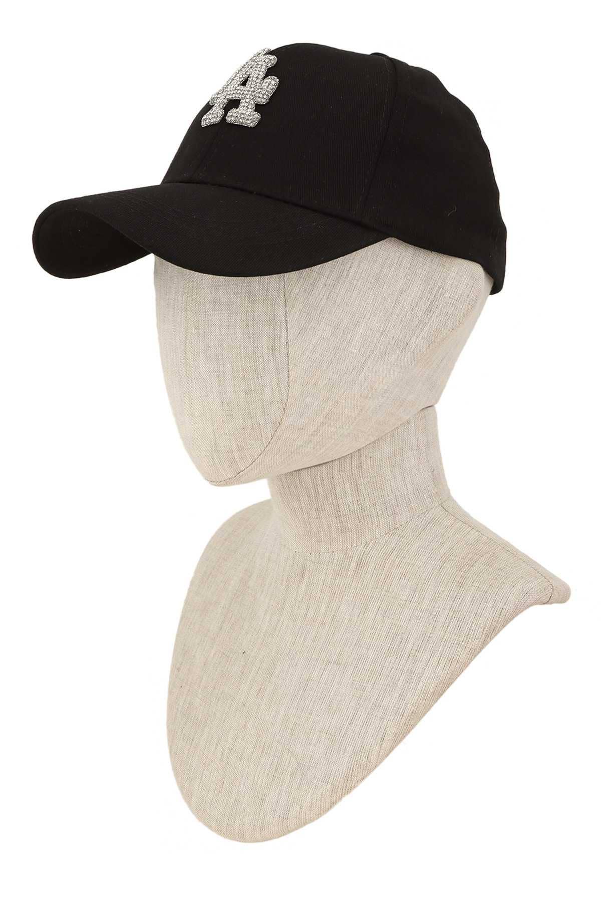 anbfashion - Wholesale Baseball Cap - Women's - RHINESTONE LA CHARM BASEBALL CAP CH52476