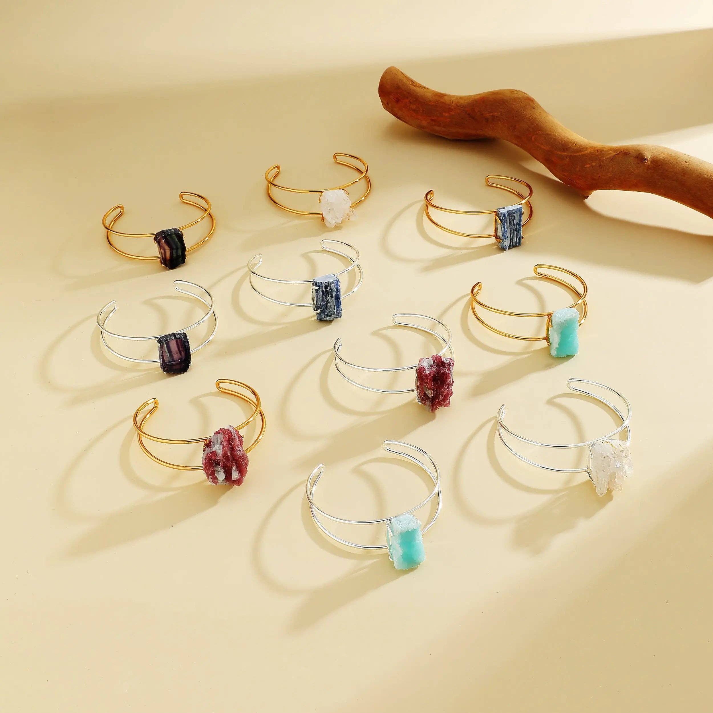 PHOEBE´S - Venta al por mayor Pulseras tipo brazalete - Pulsera de fluorita2