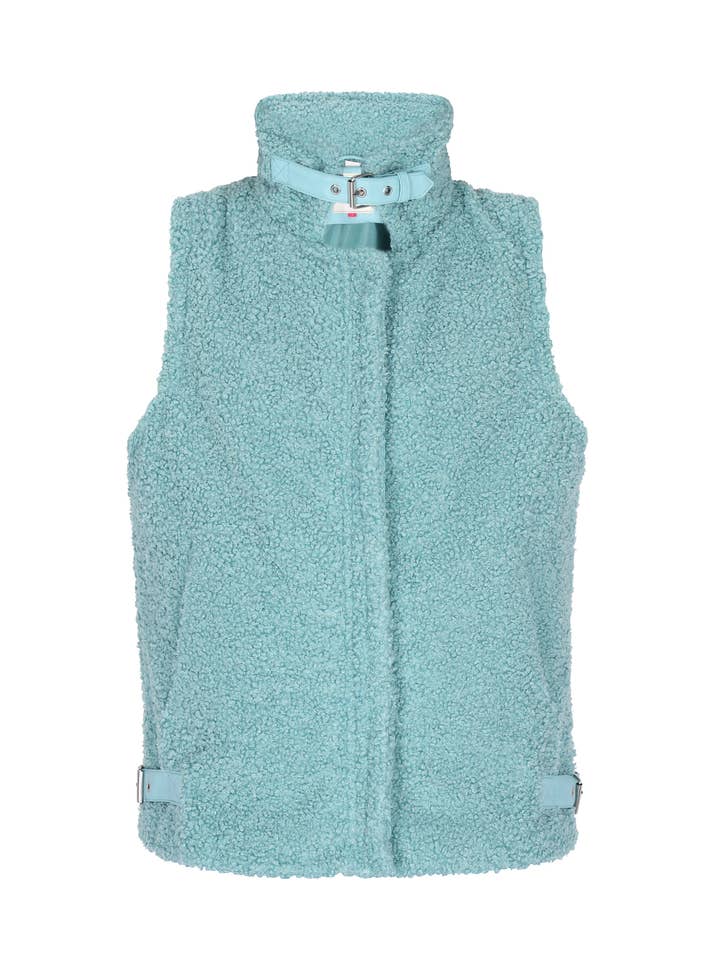 Izia damevest i polyester med ståkrave (29336850) for engroshandel hos MO Streetwear