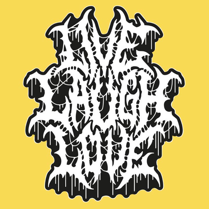 Spilla smaltata «Live Laugh Love» per la vendita all'ingrosso da parte di Wicked Clothes