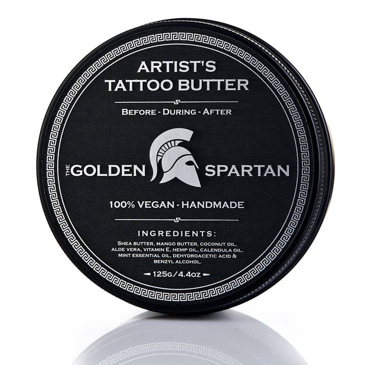 ARTIST'S Tattoo Butter für den Großhandel von The Golden Spartan