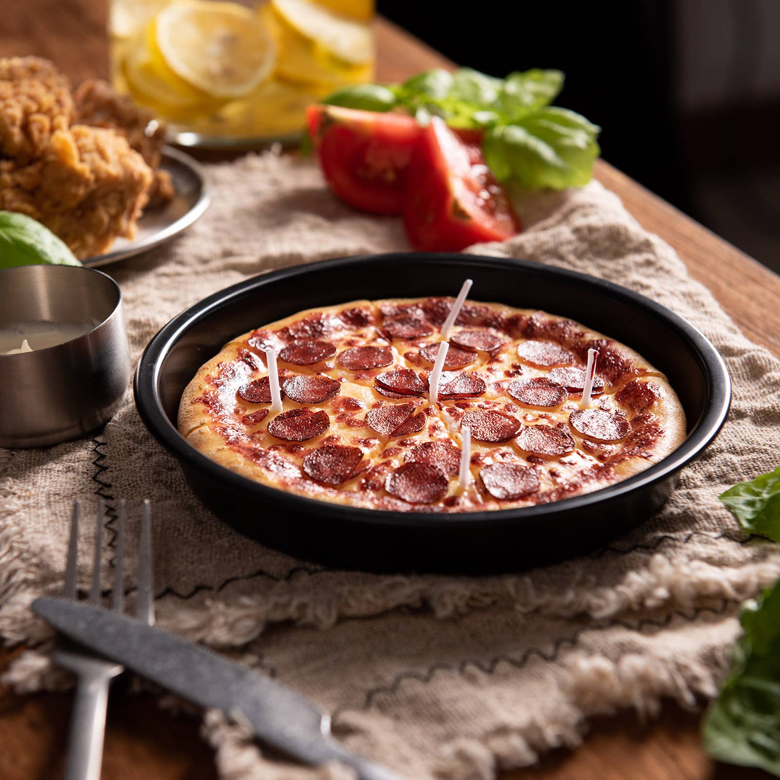 Southlake Gifts Canada - Wholesale Jar/Filled Candle - Pizza Candle3