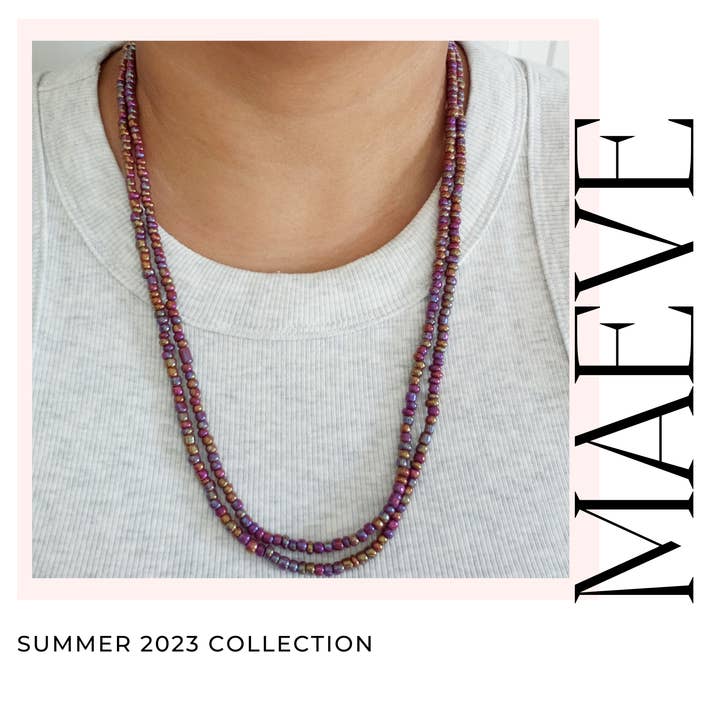 House of Sanchez - Wholesale Beaded/Pearl Necklace - Maeve - Wrap Necklace / Bracelet2