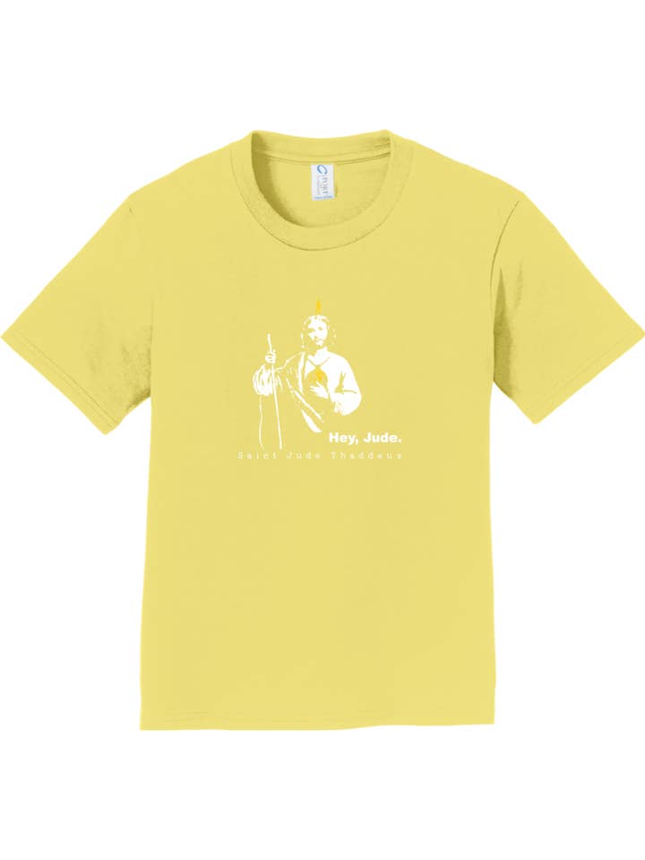 Sock Religious - Wholesale Screen Printed T-Shirt - Kids - Hey, Jude. - St. Jude - Youth T-Shirt5