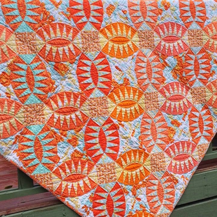 emma jean jansen - Wholesale Craft tool - • Wholesale - Pickled Orange Peel Quilt Pattern4
