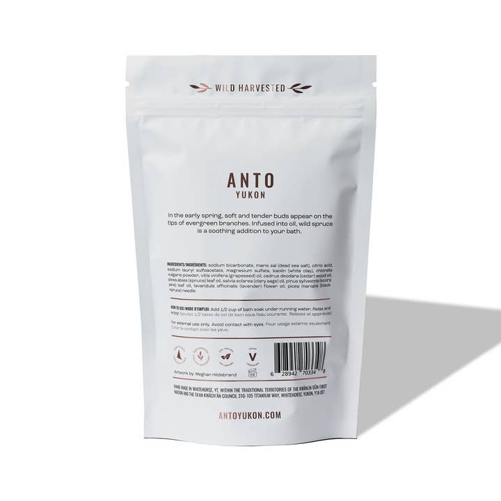 Anto Yukon - Wholesale Bath Soak/Milk - Foaming Spruce Bath Soak7