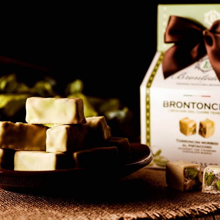 Bronte Dolci - Venta al por mayor Turrón - Turrones de pistacho de 1 kg (a granel)