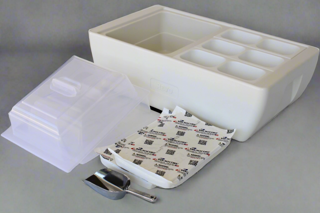 REVO Coolers - Vente Glacière/sac isotherme - Dubler HEAT Flameless Chafer™ | Blanc Polaire1