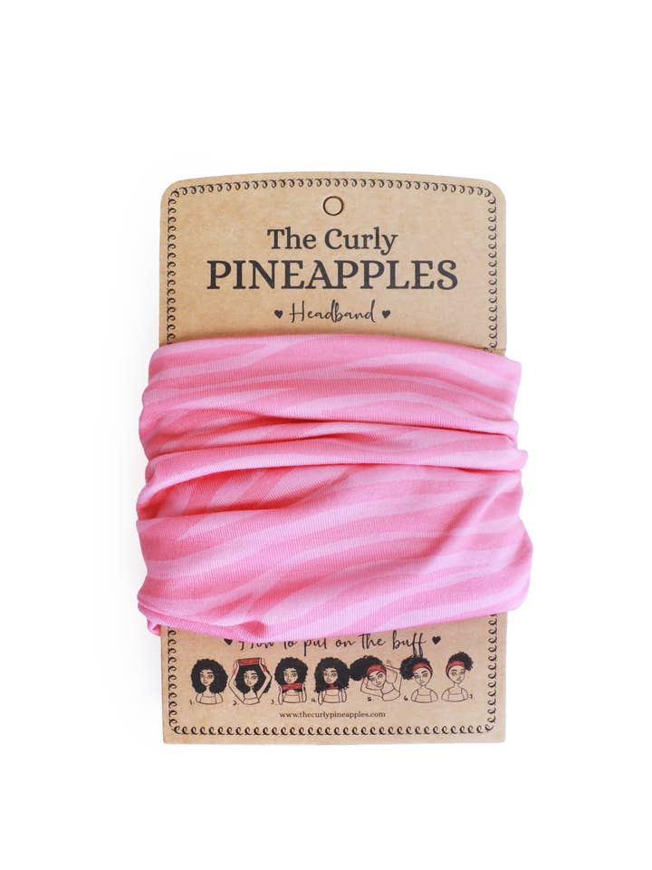 Abacaxi Zebra Rosa por atacado de The Curly Pineapples