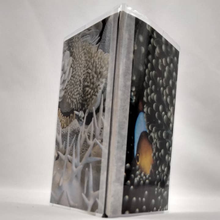 Cuaderno pequeño de tapa blanda con funda protectora para venta al por mayor de Tall Hill Upcycled