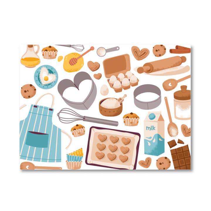 Kaart Bakken for wholesale by Only Happy Things Stationery