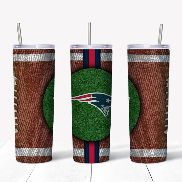 Gobelet en acier inoxydable 20oz - Football - Patriots pour la vente par Your Custom Sports