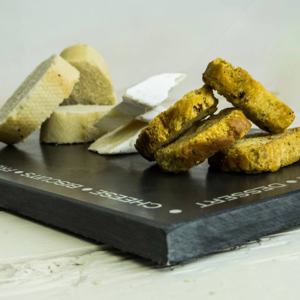 The House nameplate company – wholesale Serving tray – Slate Snack Serving Mat3