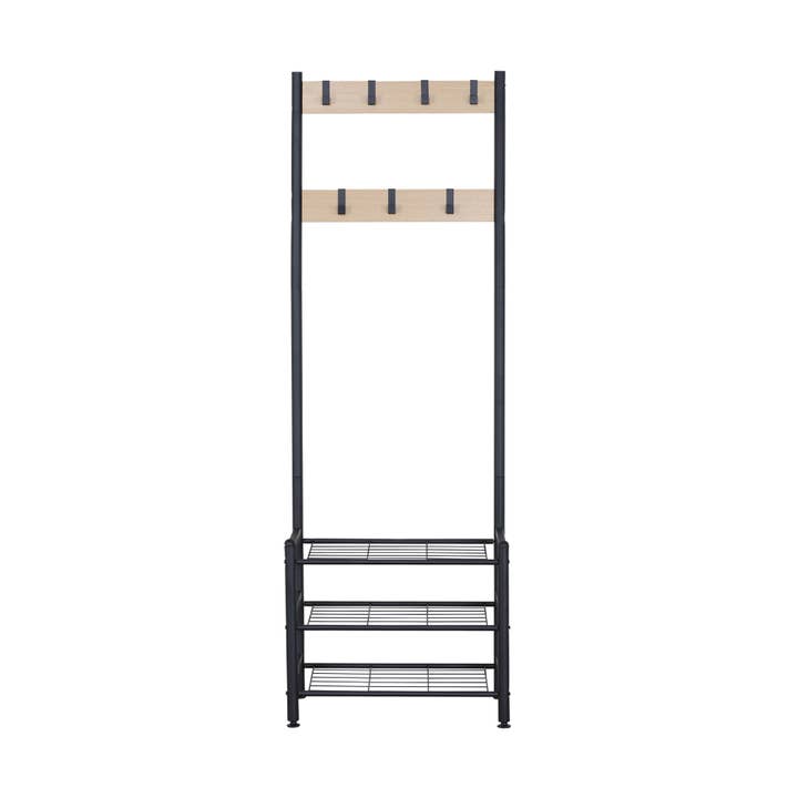 Garderobenständer mit 3 Regalböden und Schuhschrank für den Großhandel von Mobili Rebecca