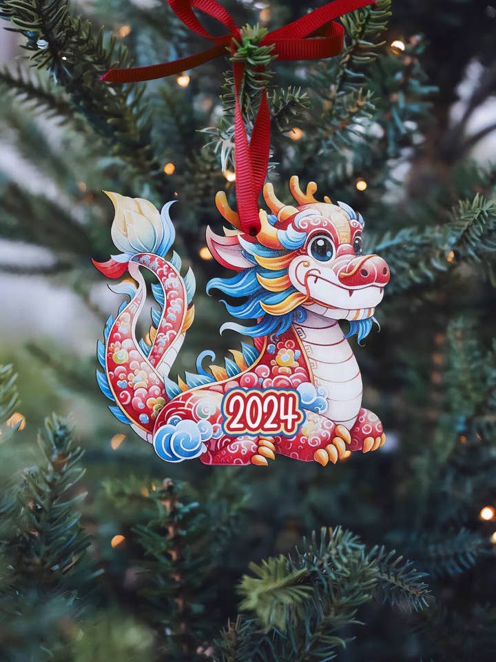 2024 Dragon Year Ornament for wholesale by Florlette