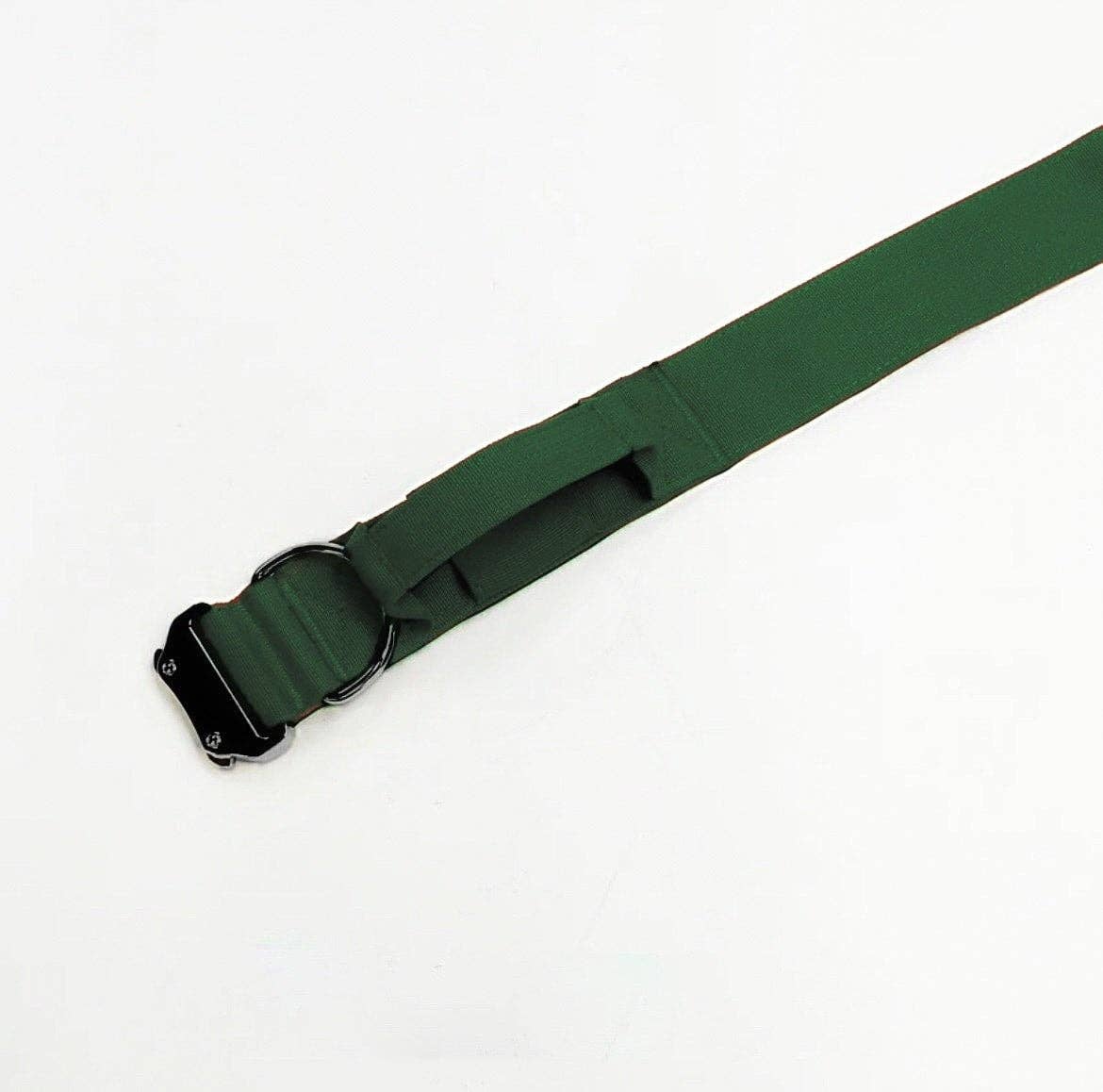 PETROAM - Vente Collier – chien - Collier tactique pour chien avec poche AirTag - Vert chasseur4