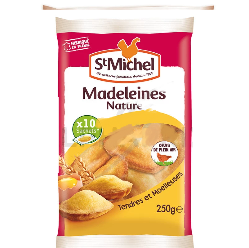 LS GROUP - Wholesale Cake - Individually Wrapped Shell Madeleines 250g0