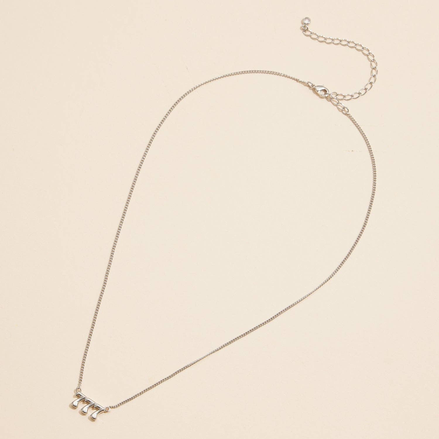 Lilla Haven - Wholesale Halskettinghanger - Engel nummer „777" 18-karaats gouden dompelketting3