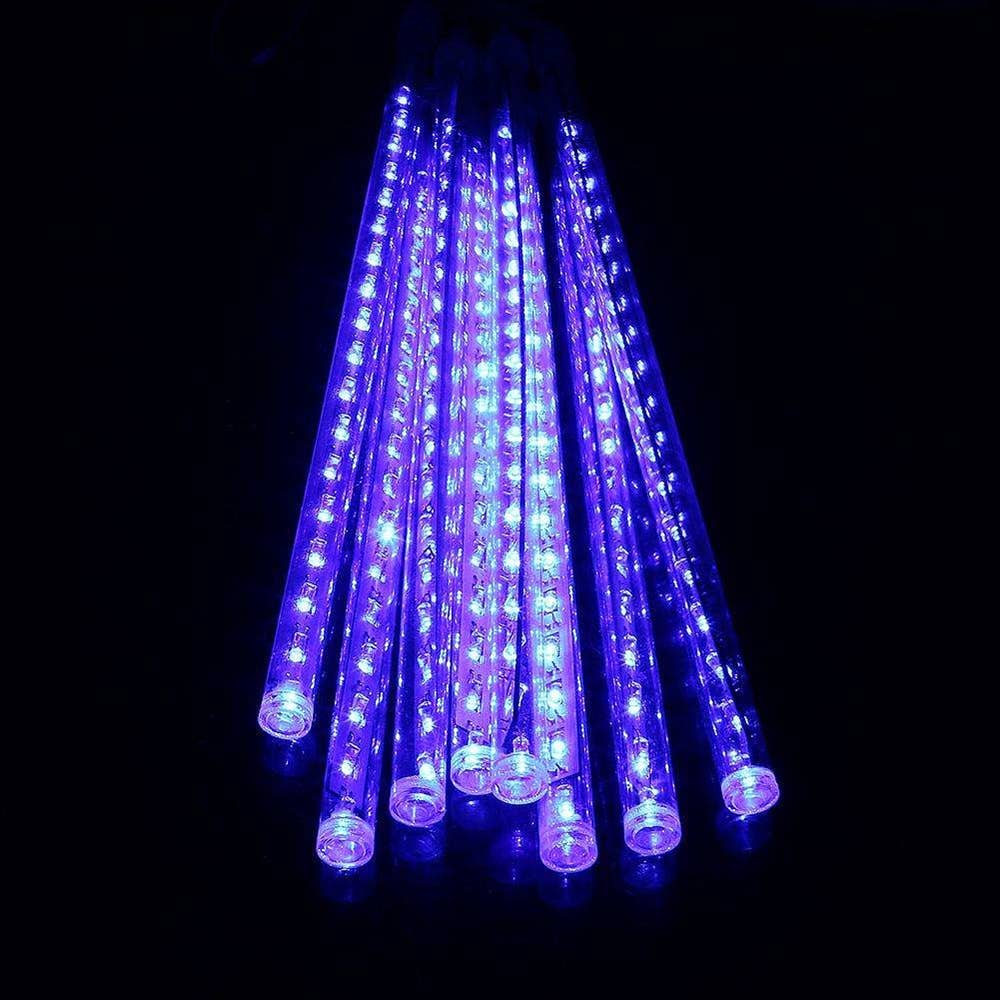 Perfect Holiday - Wholesale String Lights - 8 Tubes Snowfall 50cm - Purple
0