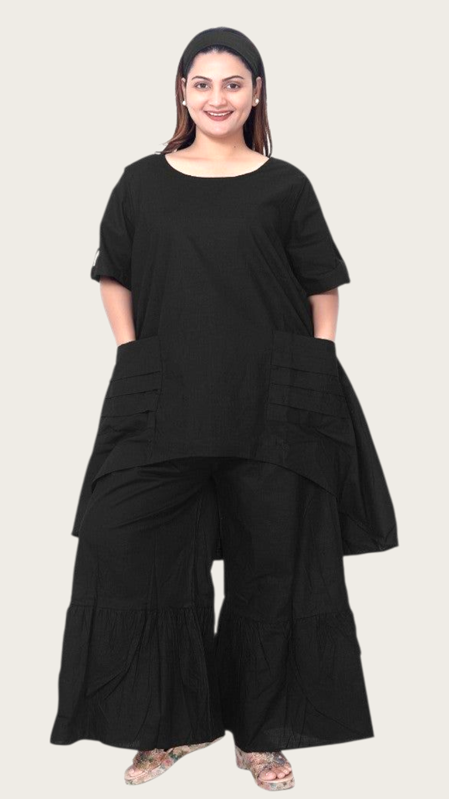 India Batik - Wholesale Top & Pant Set (NOT Loungewear) - Women's - Linen Set/  Pant &  Blouse Set - 7864 2