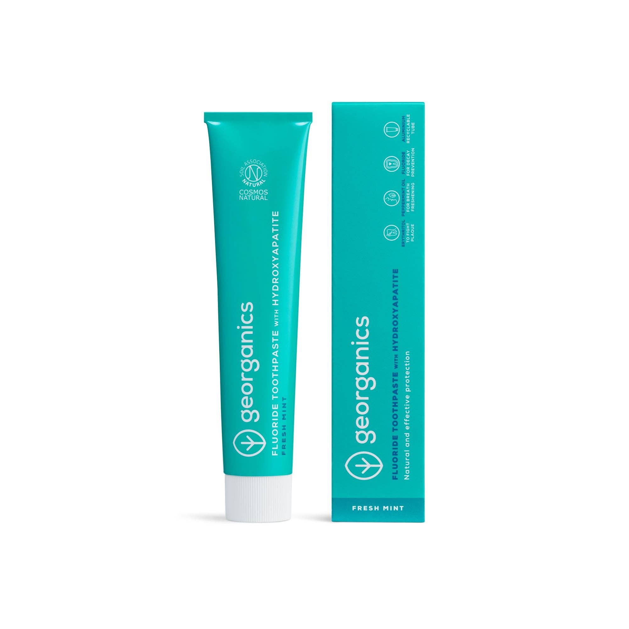 Georganics - Wholesale Toothpaste - NEW - Toothpaste next generation with Hydroxyapatite - Fresh Mint1