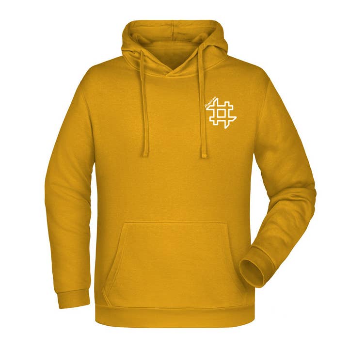 FDM Men's Hoodie - Mustard for wholesale by #MAISENZA