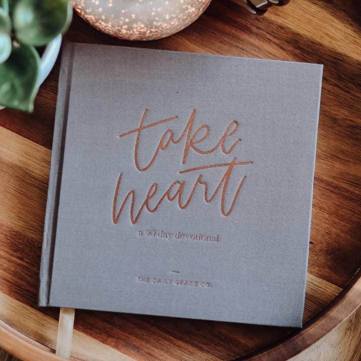 Take Heart | A 90-Day Devotional for wholesale by The Daily Grace Co