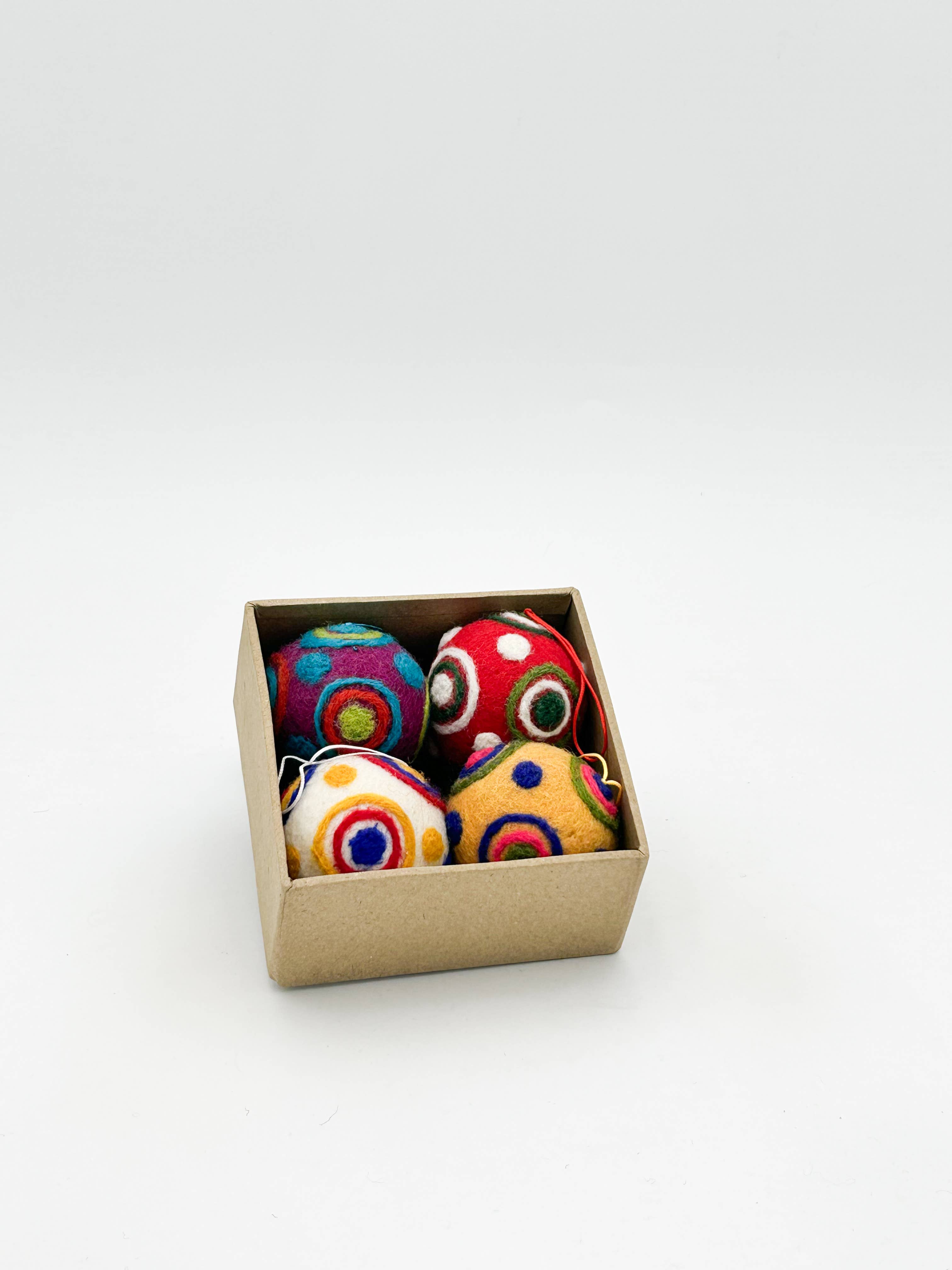 Kalid Christmas - Wholesale Ornament Set - Colour Ball, Model Nº 5 (4 Colours) - FE431