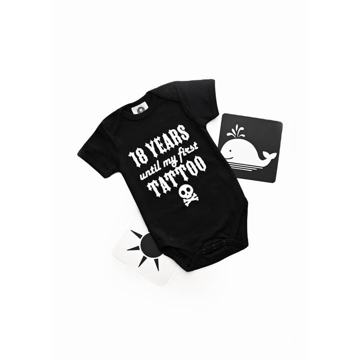 Metallimonsters – Großhandel Body (ohne Füße) – Baby – 18 Jahre bis zu meiner ersten Tattoo-Babyweste3