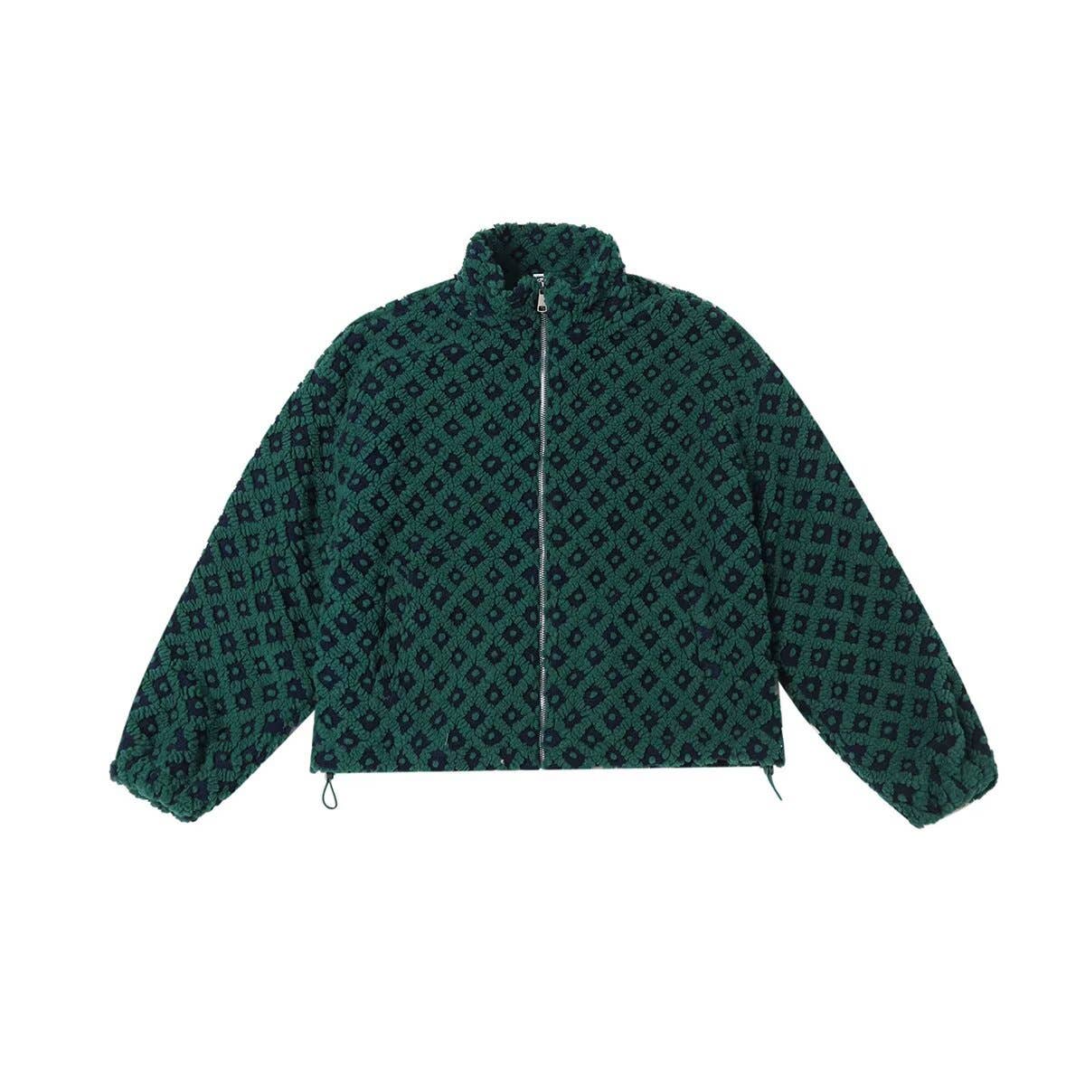 Hope & Sunshine - Wholesale Jacket - Women's - Plaid Lambswool Fashion Jacket2