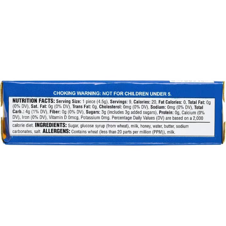 Snacky Candy - Wholesale Lozenges/Cough Drops - Honees Cough Drops Milk & Honey Menthol 1.6 oz 24 count3