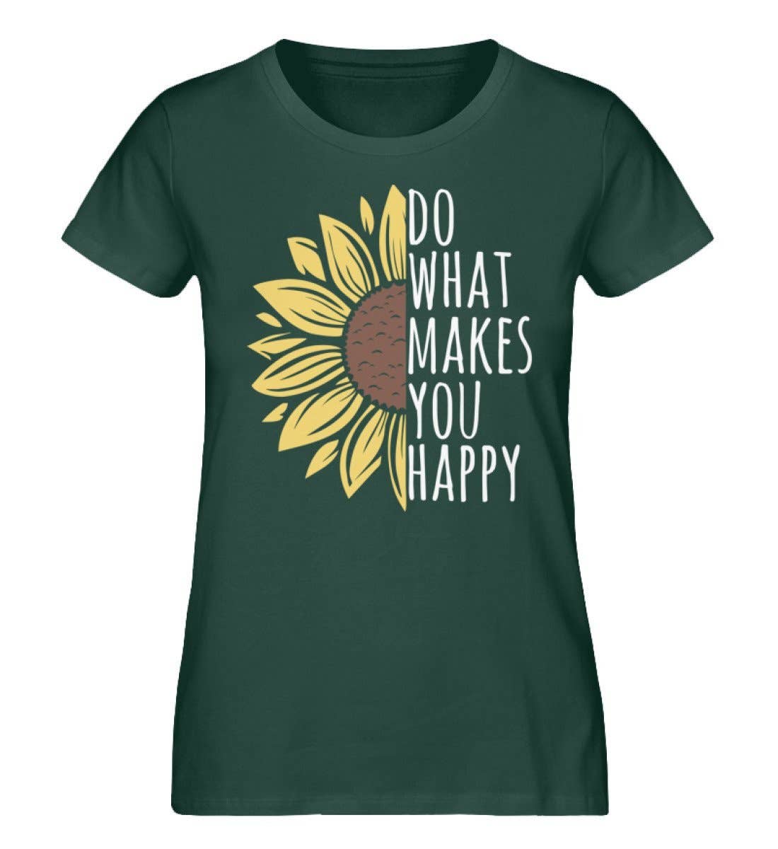 GARTENFAN - Wholesale Screen Printed T-Shirt - Women's - What makes you happy - women's premium organic shirt7