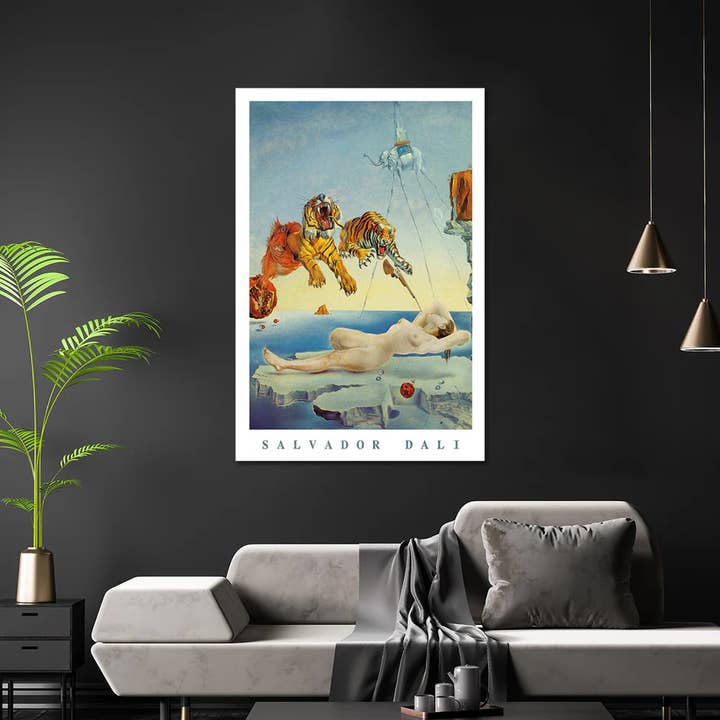 Close Up GmbH - Vente Poster - Affiche Salvador Dali « Rêve causé par le vol d'une abeille »2