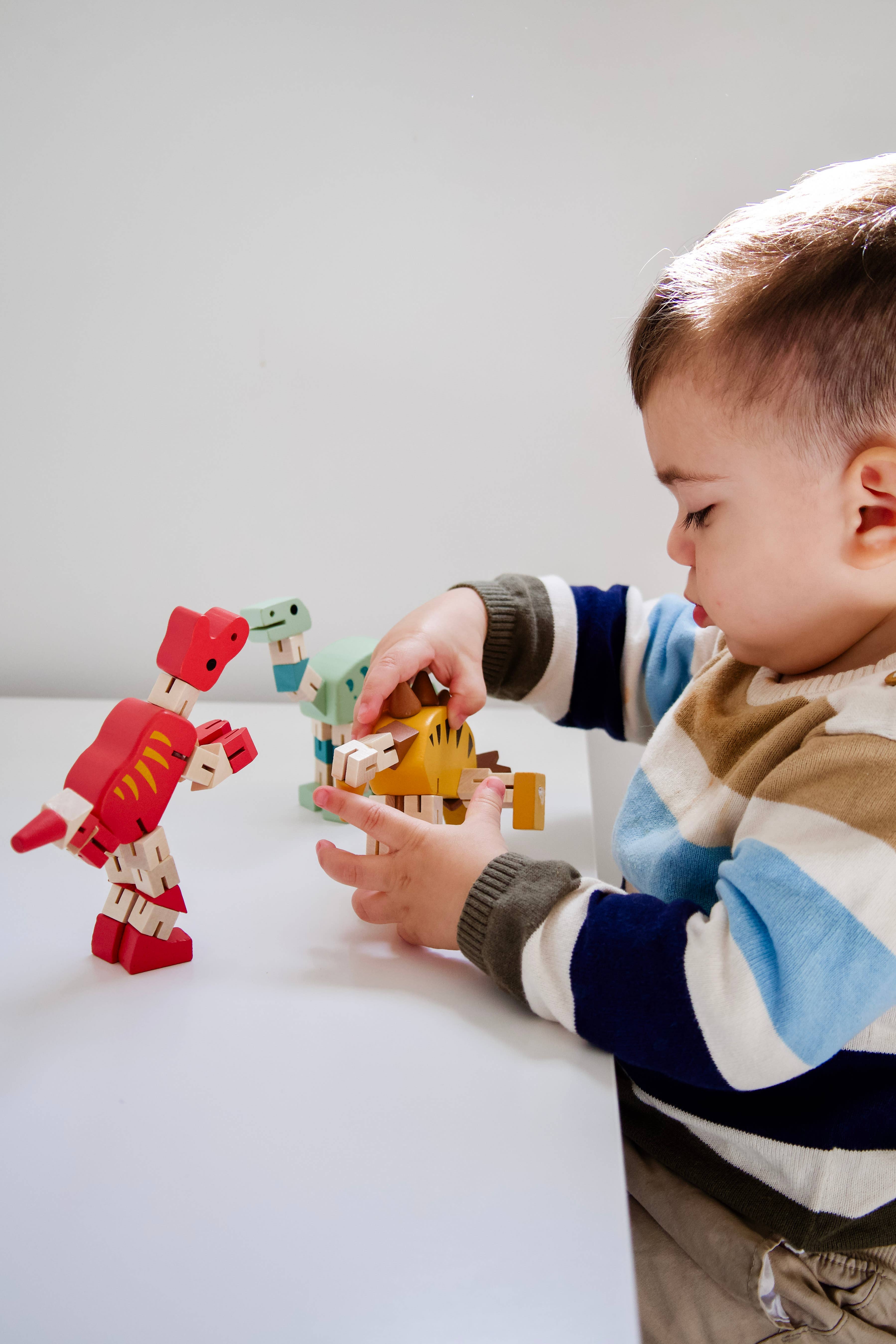 ToysLink - Vente Jouet en bois – enfant - Dinosaures Flexi en bois1