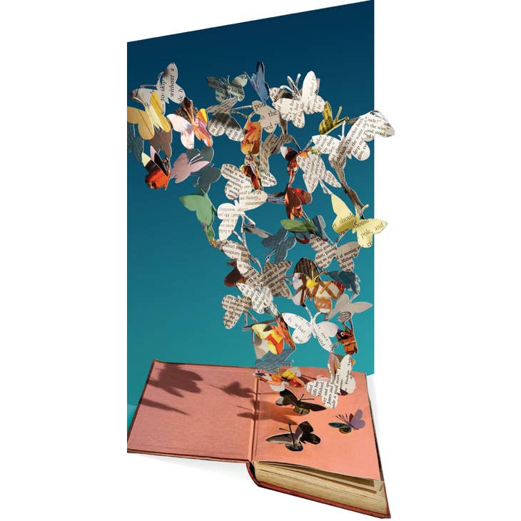 Roger La Borde - Wholesale Everyday Greeting Card - Scissors Paper Tree Lasercut Card Single - Gc 2091